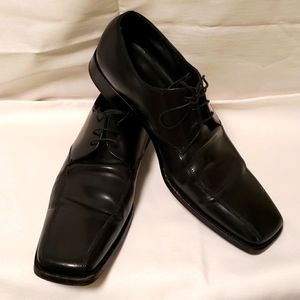 Prada Leather Lace Up Shoes